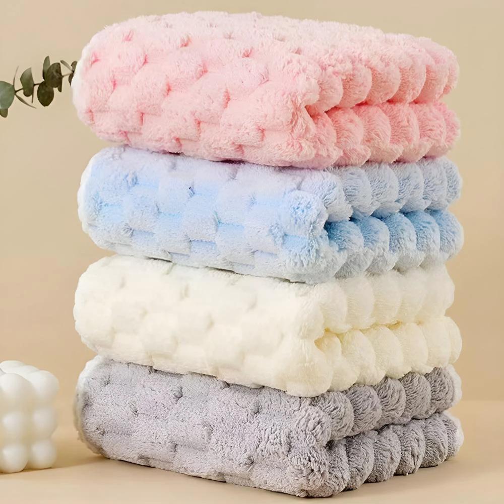Pure Soft Fleece Towels by Casa & Beyond