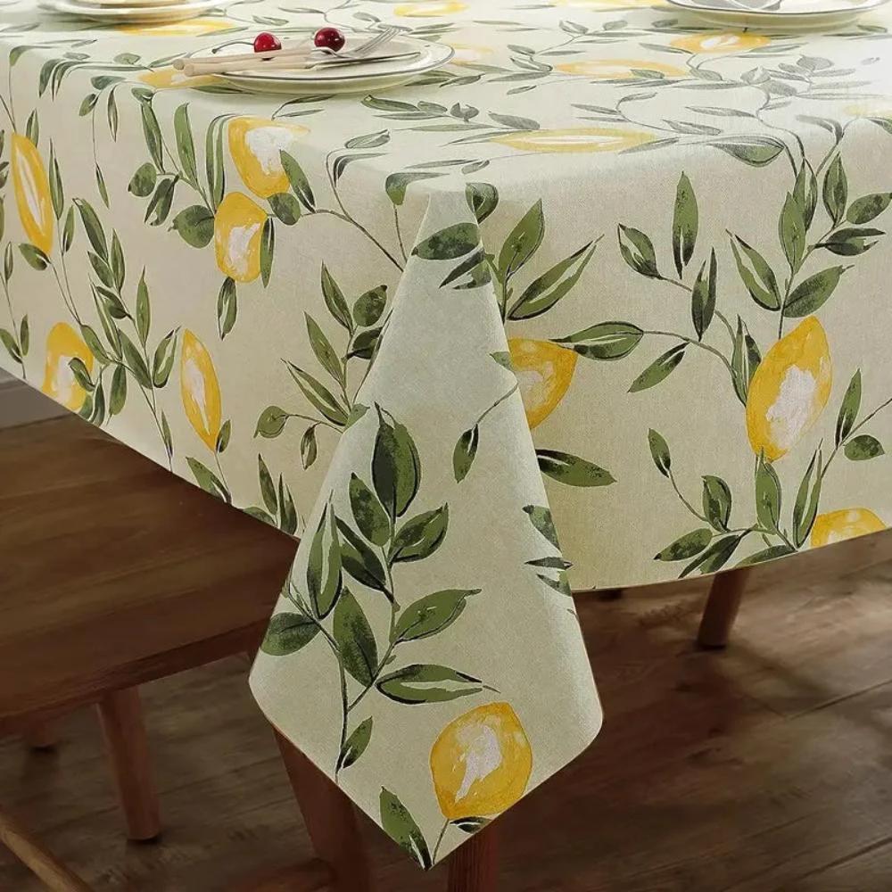 Lemon Leaf Tablecloth by Casa & Beyond