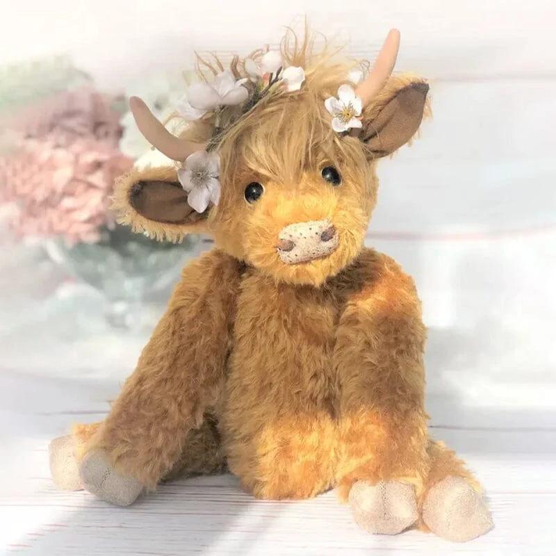Highland Cattle flower-bearing by Bowlift