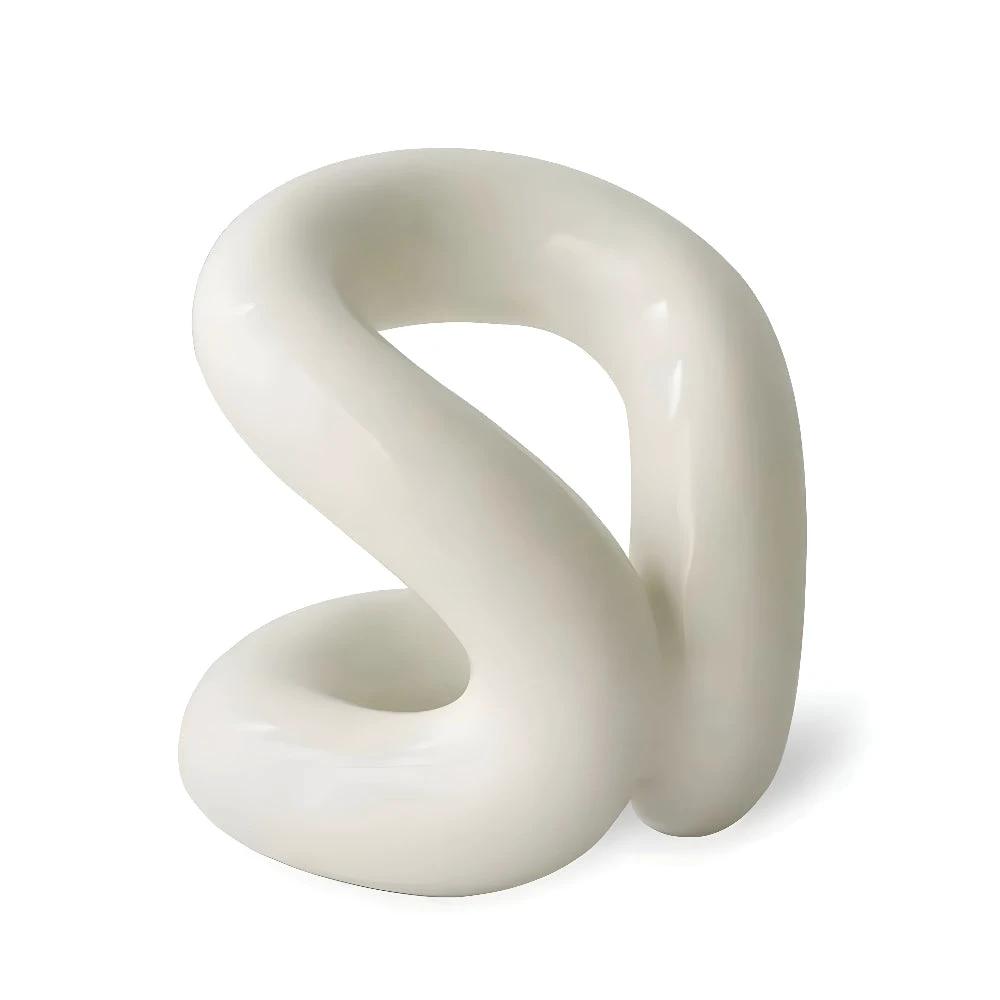 Nordic Knot Ceramic Holder by Casa & Beyond