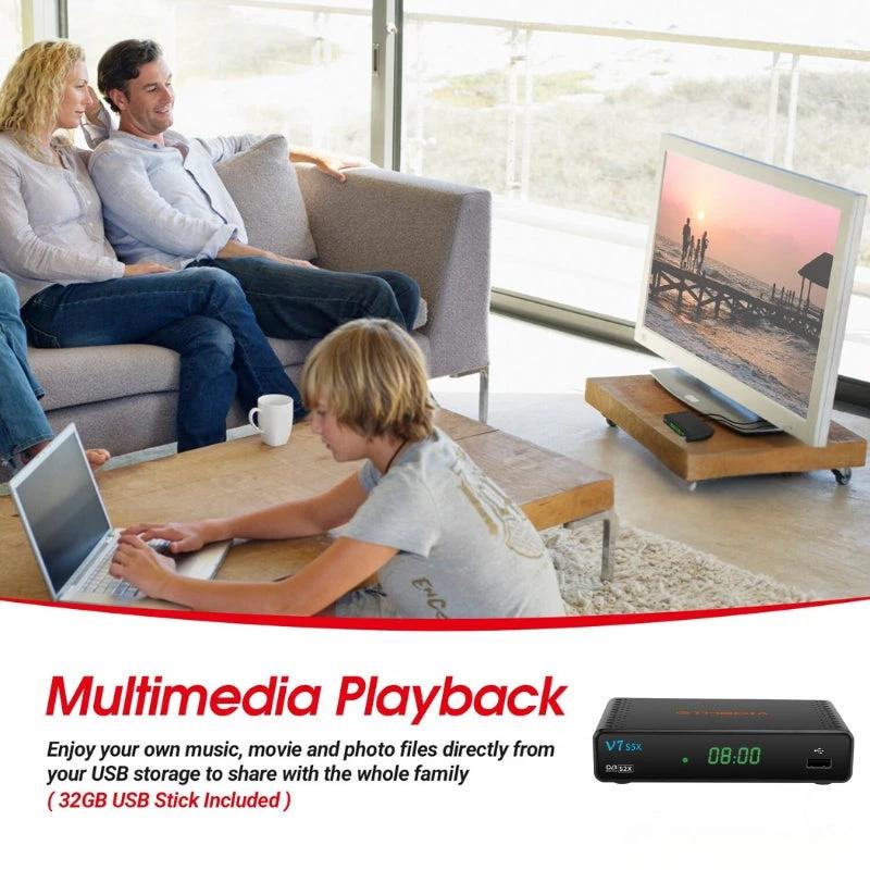 V7 S5X Freeview Box Recorder – HD TV Recording Device with Built-in Freeview by BowLift