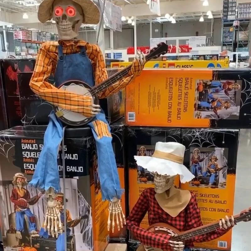 Animated Duel Banjo Skeletons S DrôLes by Bowlift