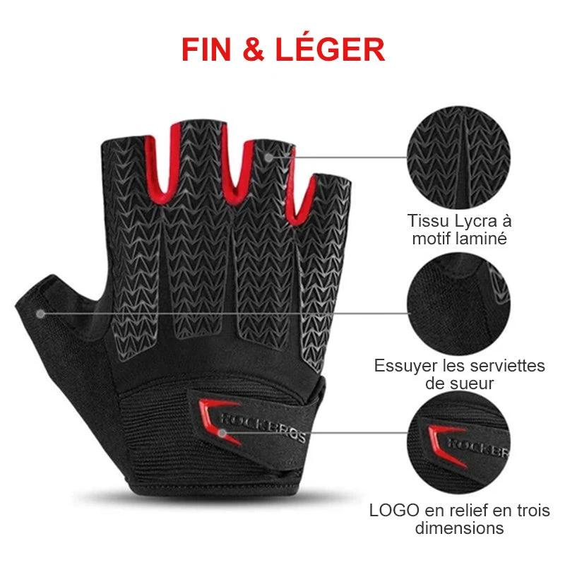 Half Finger Bicycle Gloves by Bowlift