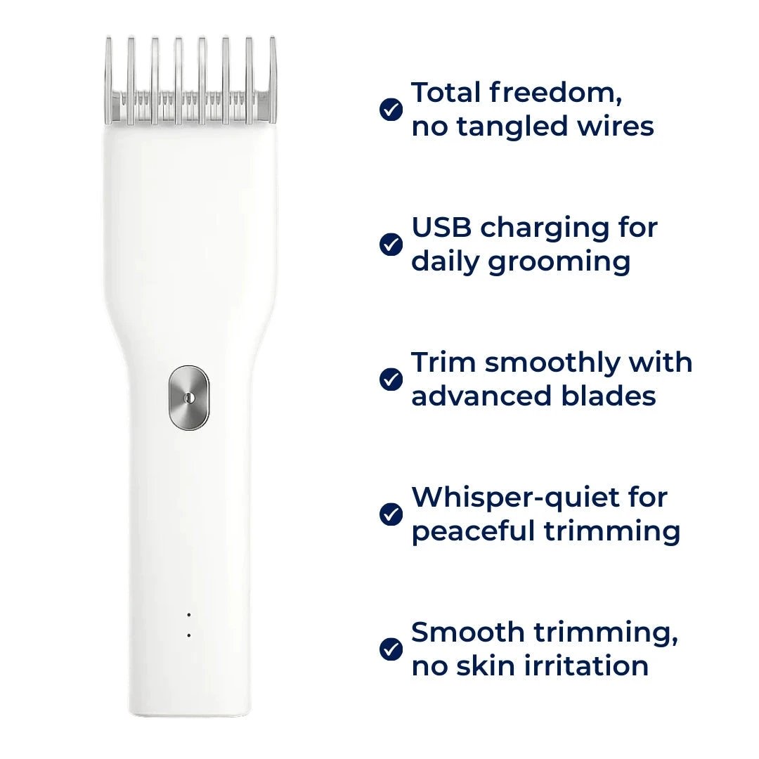 Rechargeable Freedom – Lightweight Ceramic Blade Design – Smooth Easy Trims for Men at Home or On the Go Bowlift by Bowlift