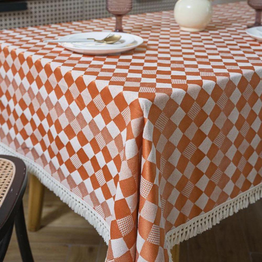 Heritage Checkered Tablecloth by Casa & Beyond