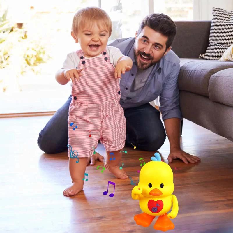 Dancing Duck Toy (Random Color) by Bowlift