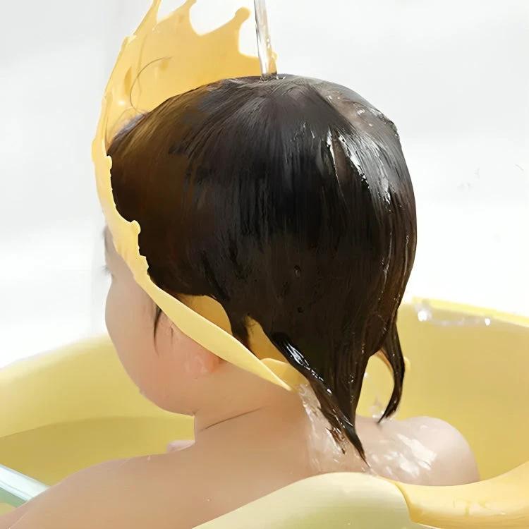 No Tears Bathing – Adjustable Waterproof Visor – Safe Hair Wash for Toddlers Bowlift by Bowlift