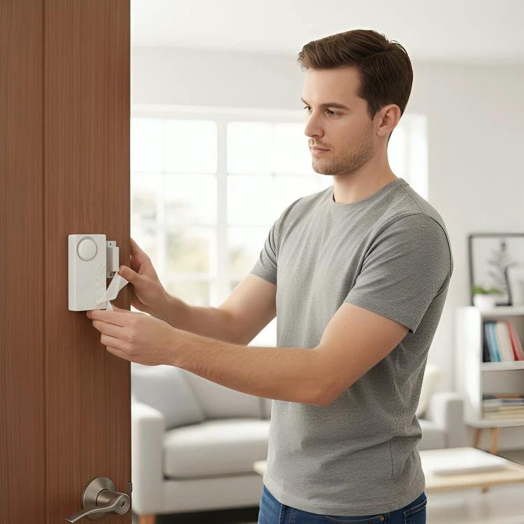 Instant Alert Modes – 108dB Loud Slim Design – Easy Install – Protect Kids & Home Security Bowlift by Bowlift