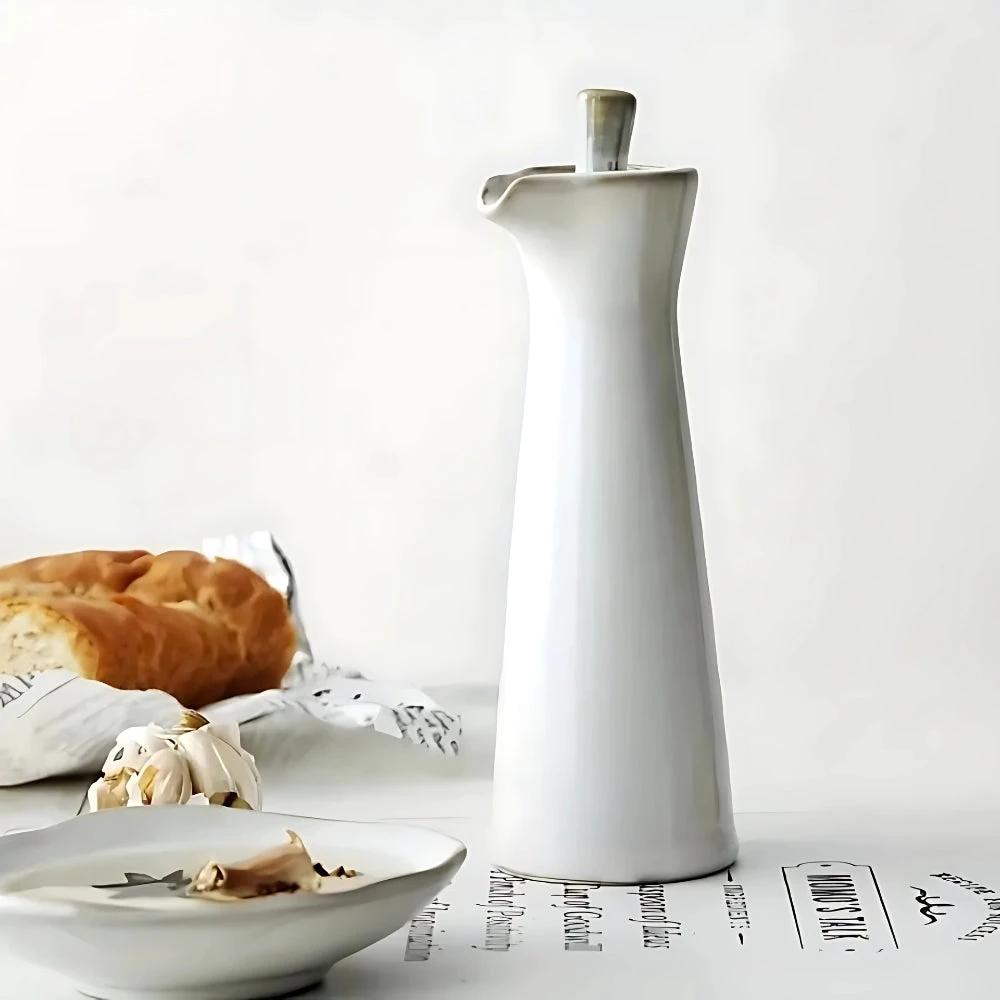 Japanese-Inspired Ceramic Condiment Bottle by Casa & Beyond