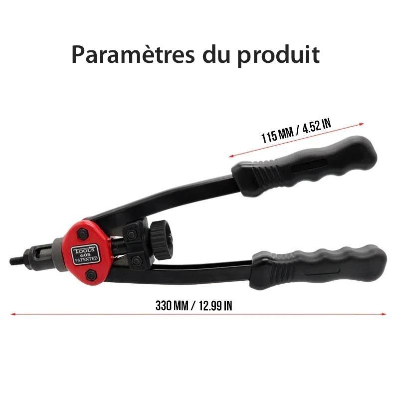 Kit tool for automatic rivets by Bowlift