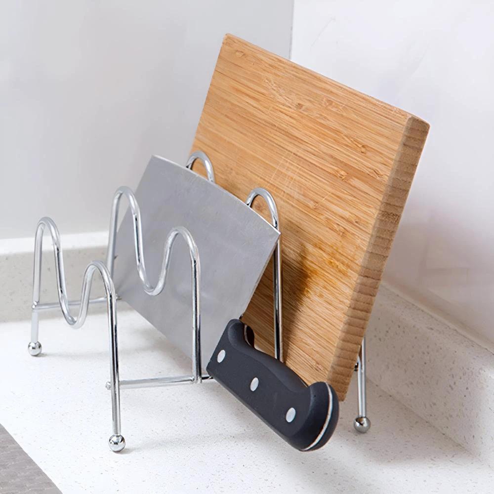 Multi-Layer Pot Lid Holder Rack by Casa & Beyond