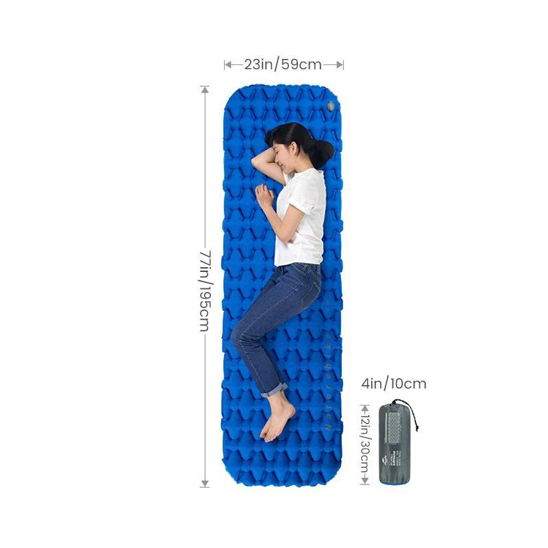 Camping carpet with air mattress by Bowlift