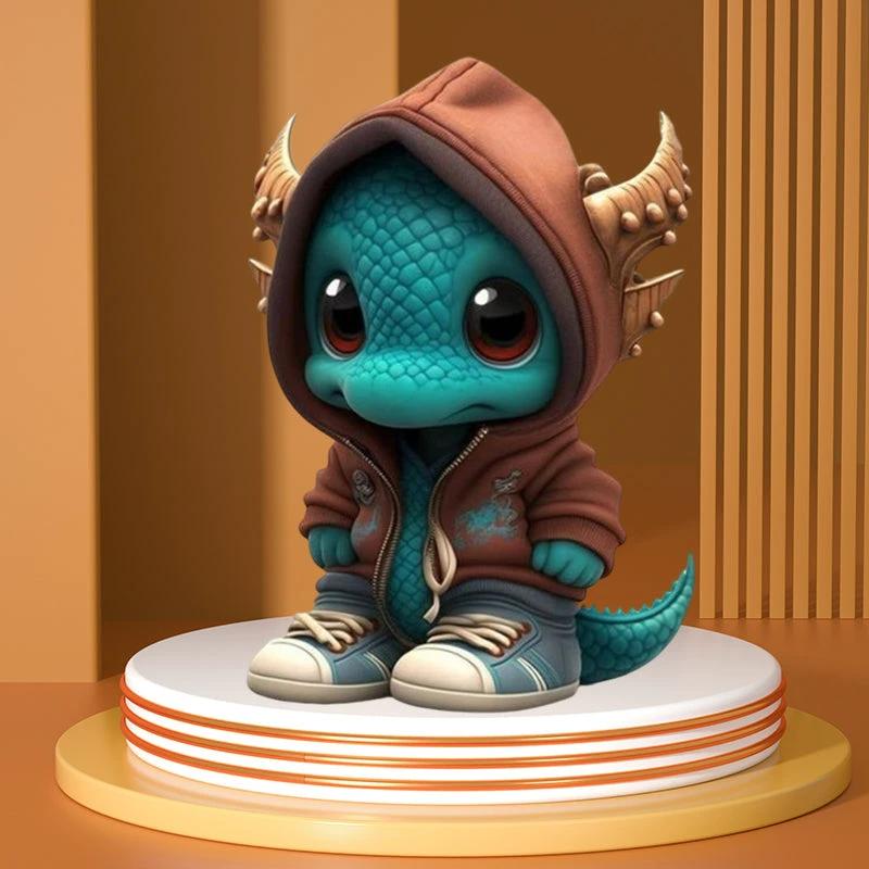Cool dragon figures by Bowlift