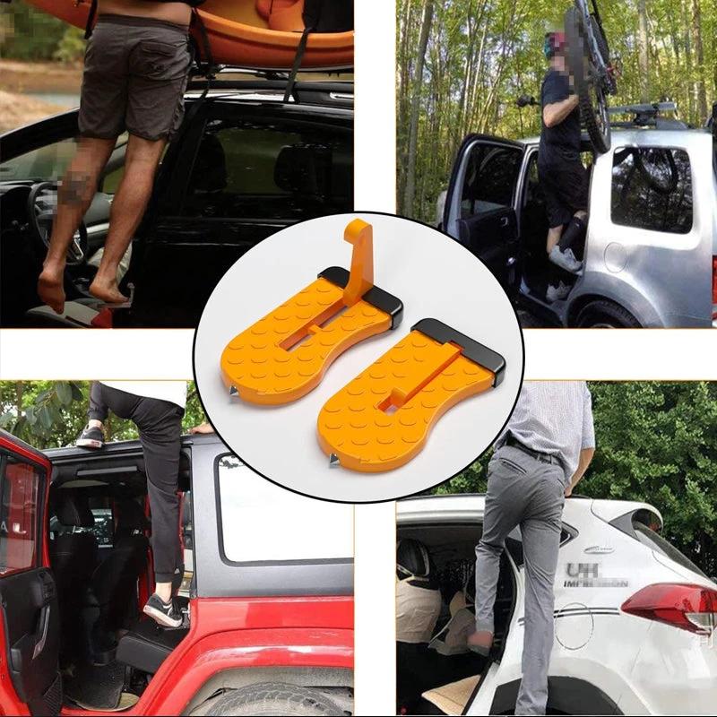 U-shaped door threshold bolt with safety hammer by Bowlift