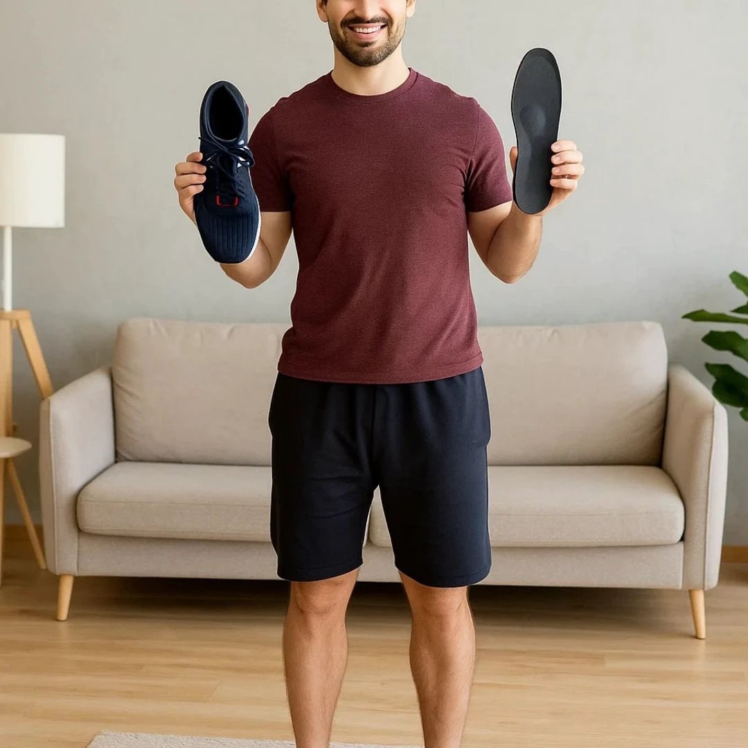 Heelsure | Heel Lift Insoles – Adjustable Height Boost – Breathable Cushioned Gel – Discreet Comfort for Work, Sport or Daily Wear Bowlift by Bowlift