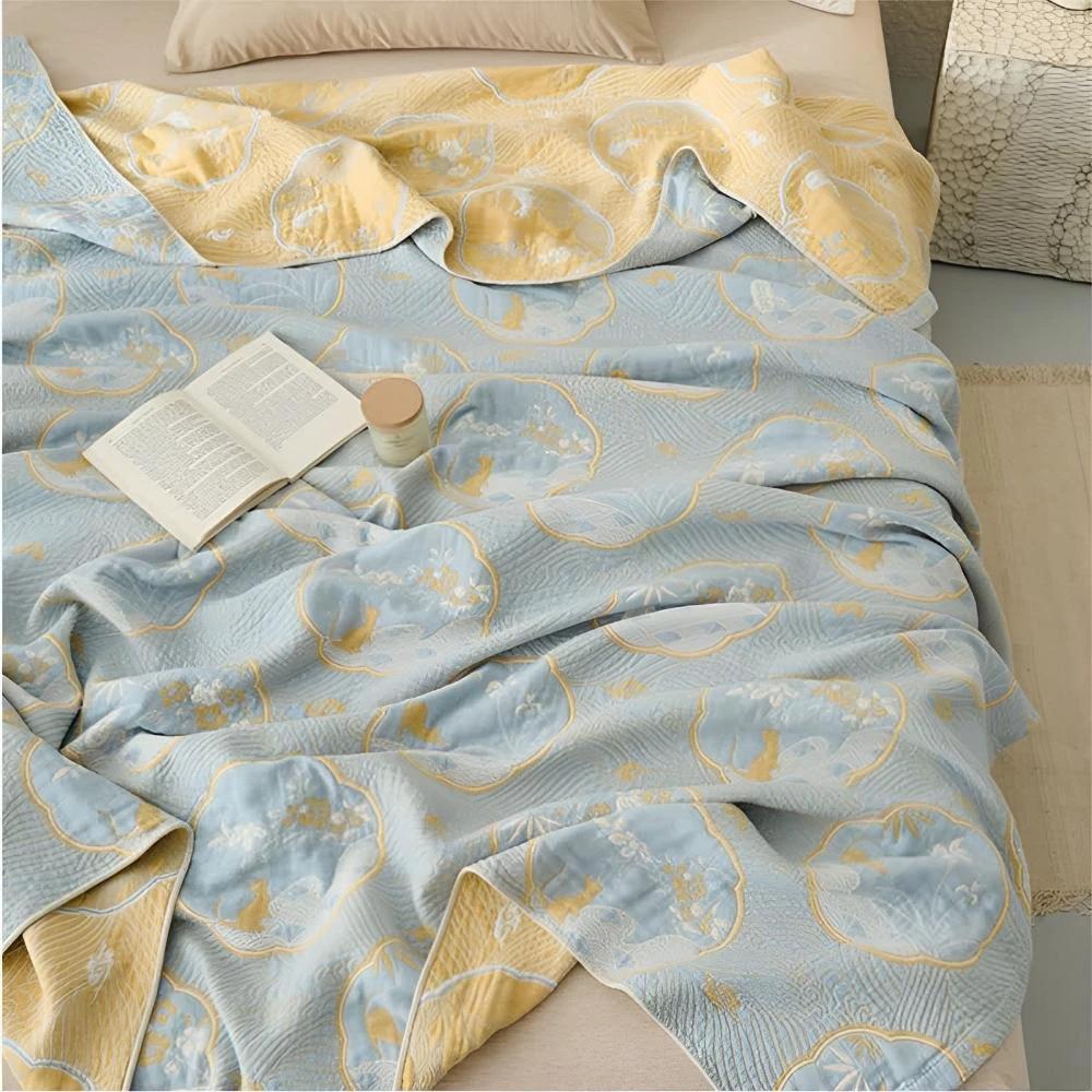 Reversible Coastal Dreams Blanket by Casa & Beyond