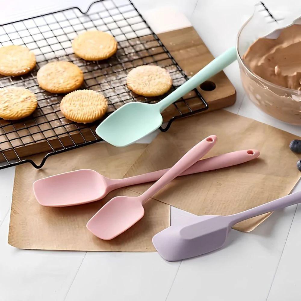 Flexible Silicone Spatula Set | 6 Pcs Set by Casa & Beyond