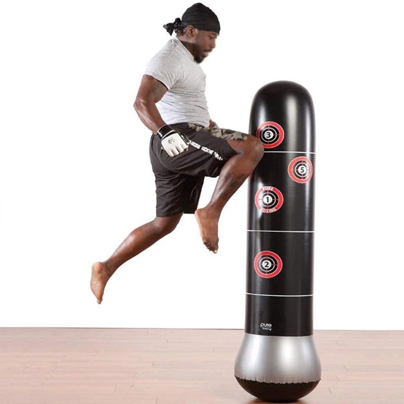Inflatable boxing column by Bowlift