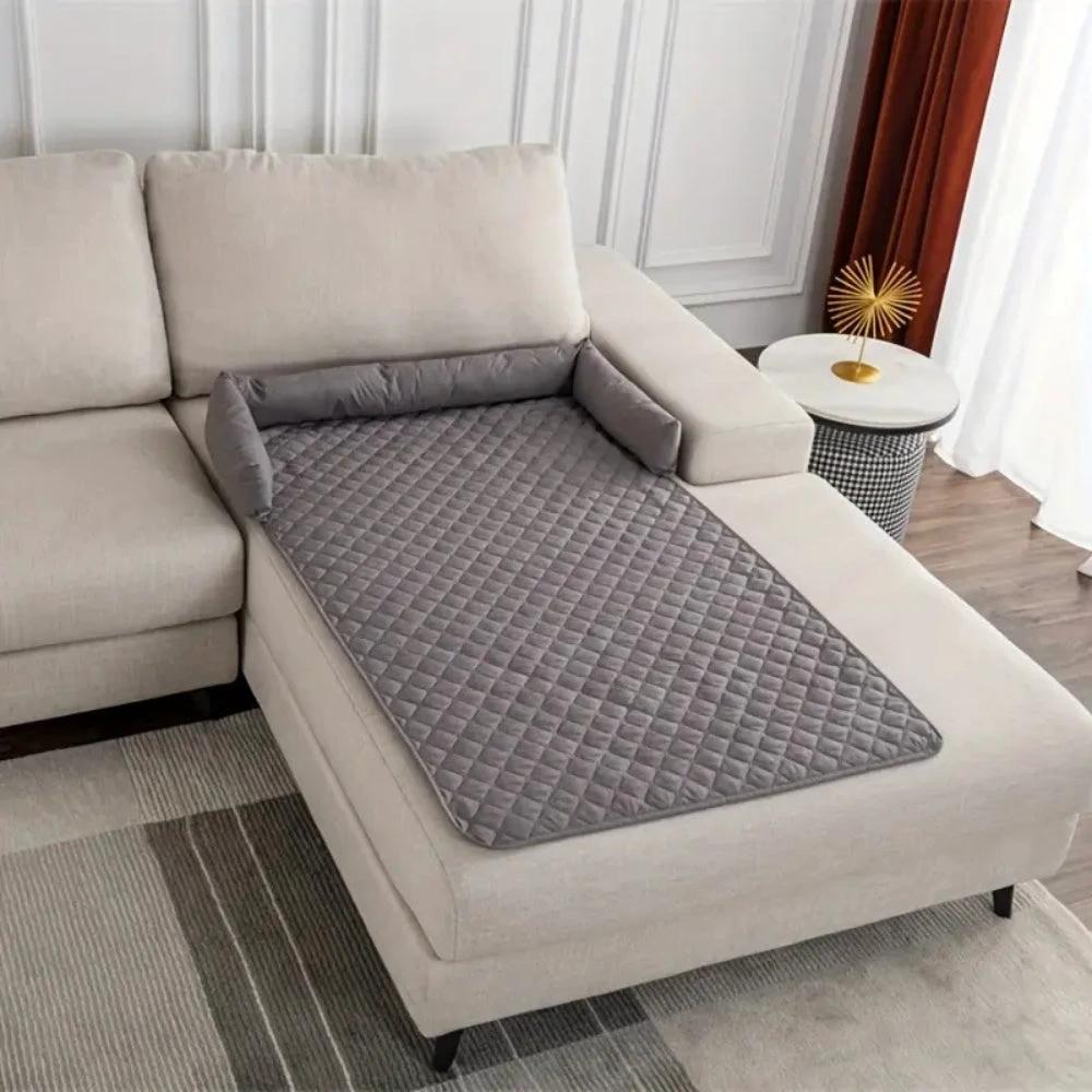 Bolstered Quilted Pet Sofa Protector by Casa & Beyond