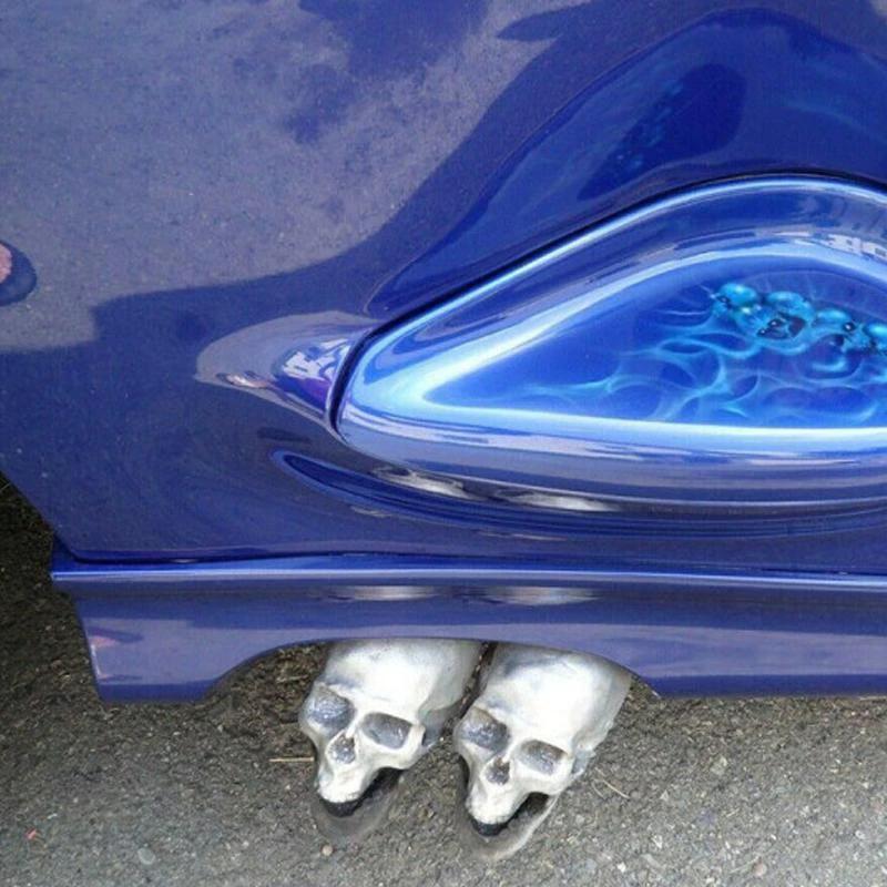 Skull Muffler Tip by BowLift