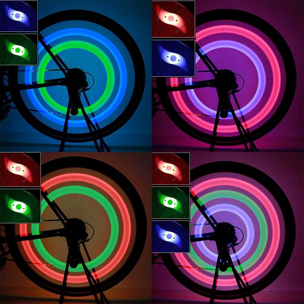 GloBike - LED Bicycle Wheel Light by Bowlift