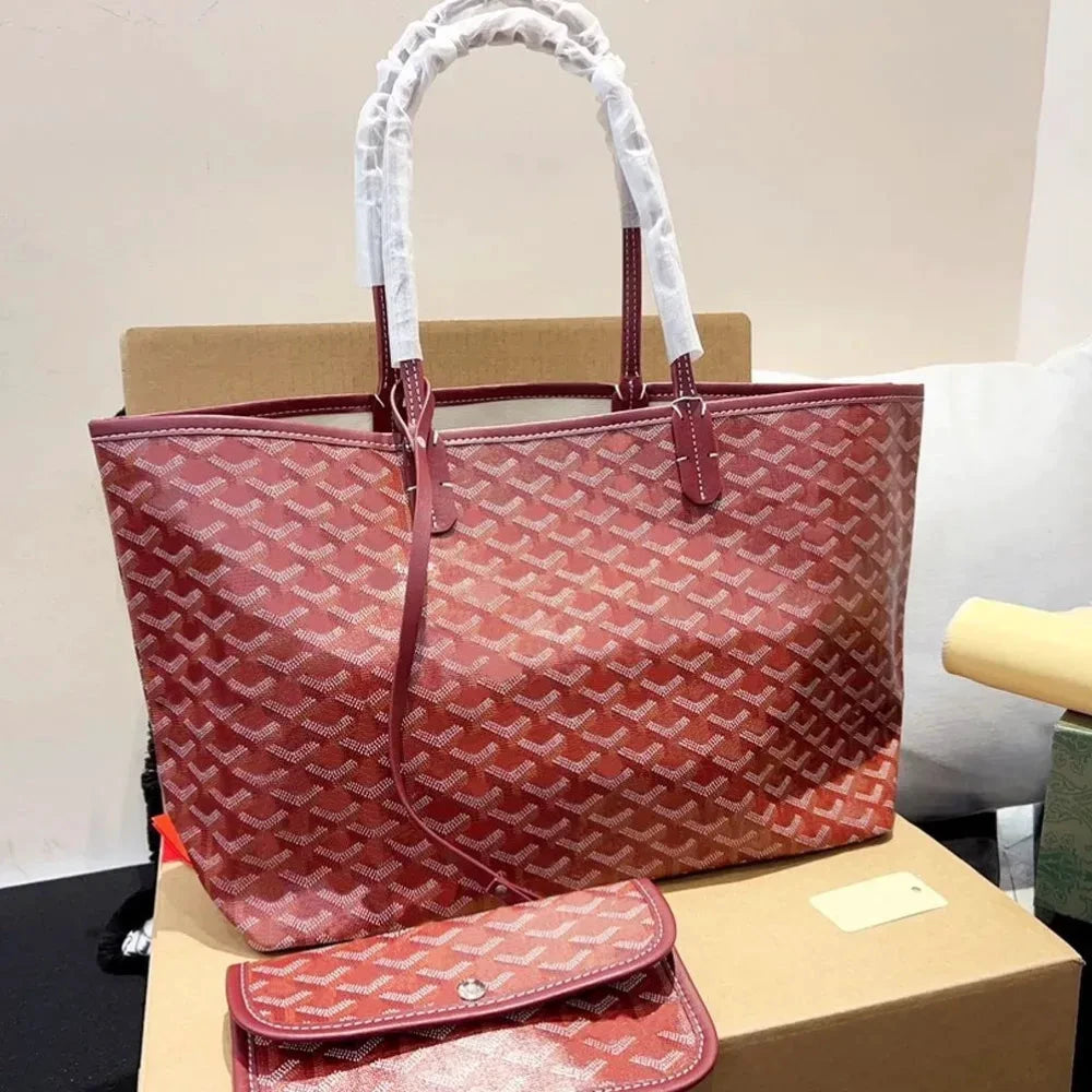 Luxury Women’s Tote Bag Large Capacity Letter Handbag Single Shoulder by jinxuan_shoe