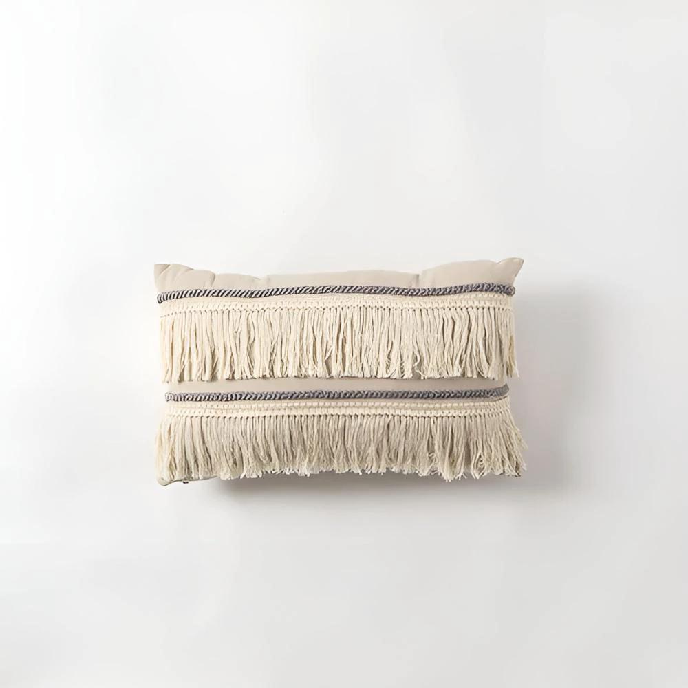 Bohemian Fringe Tassel Cushion Covers by Casa & Beyond