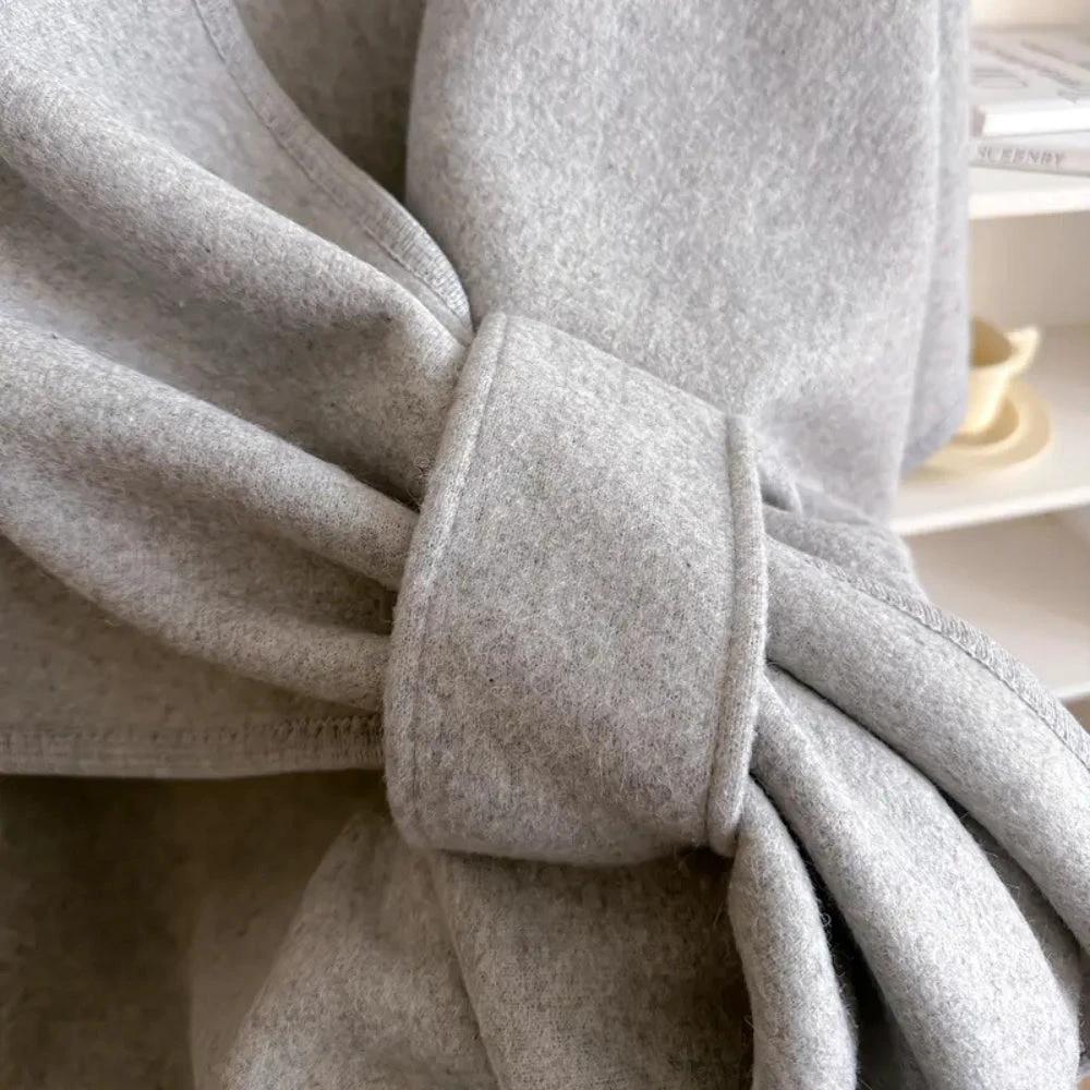 Luxurious Poncho Windproof Shawl Coat by Casa & Beyond