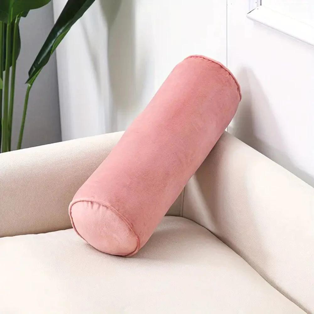 Plush Velvet Bolster Cushion by Casa & Beyond