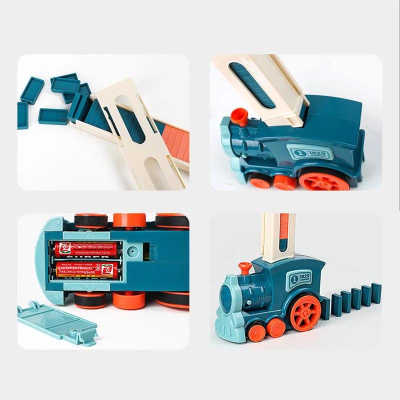 Set of Domino Construction and Stacking Toy by Bowlift