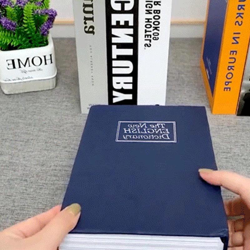 Book-shaped safety closure box by Bowlift
