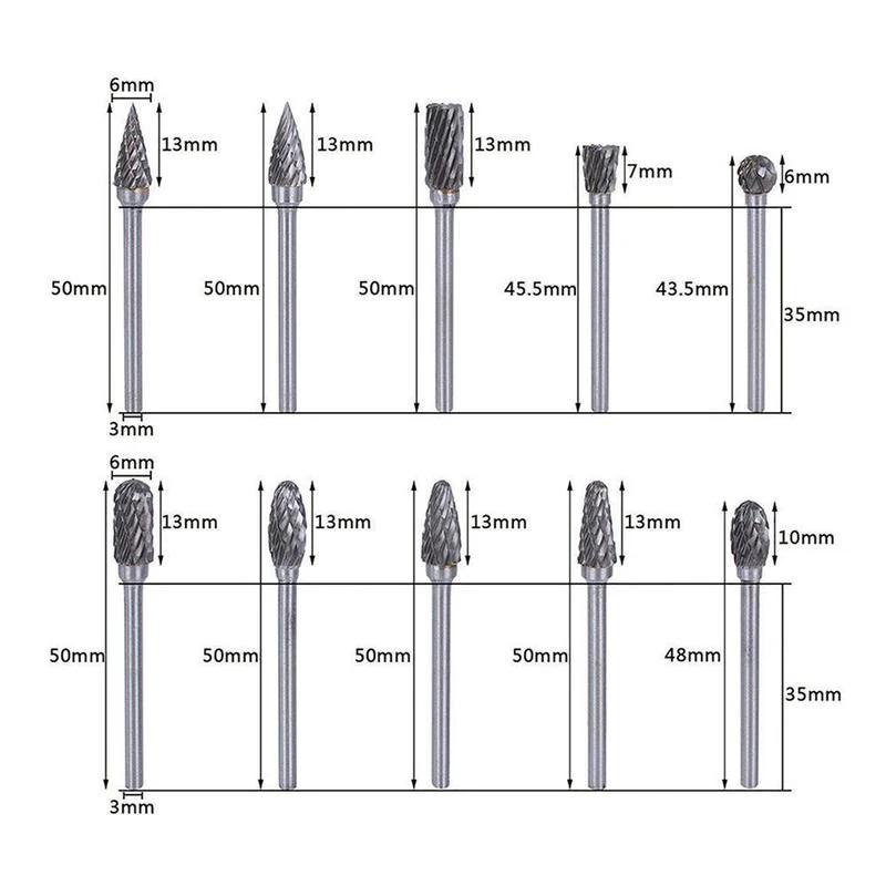 Indexable insert made of tungsten carbide (10 pieces) by Bowlift