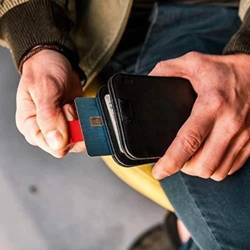 Men's Extra Thin Leather Wallet by Bowlift