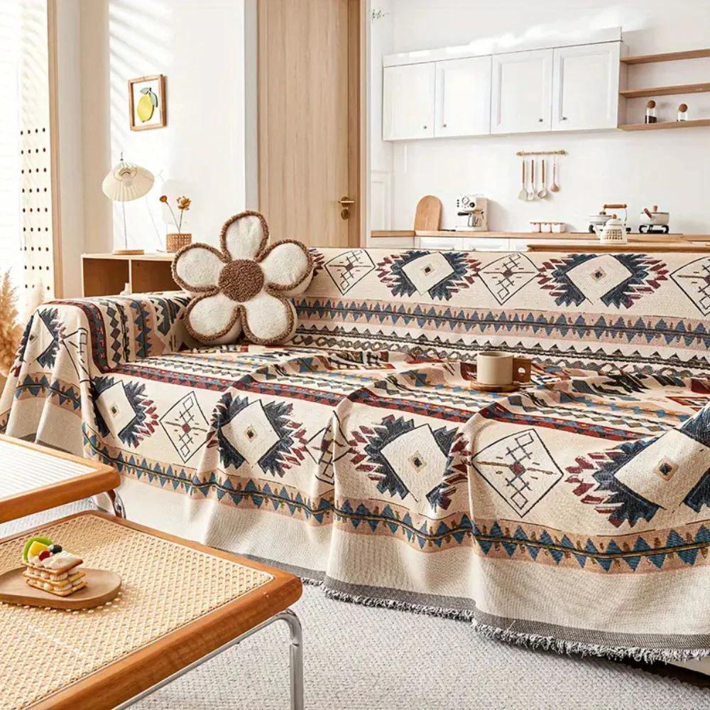 Tribal Weave Sofa Cover by Casa & Beyond