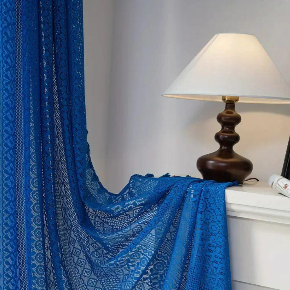Lumine Crochet Tassel Curtain by Casa & Beyond