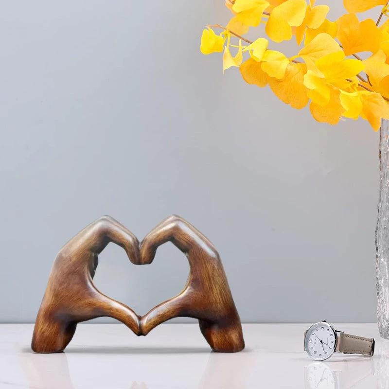 Statue of the Hands of the Heart by Bowlift