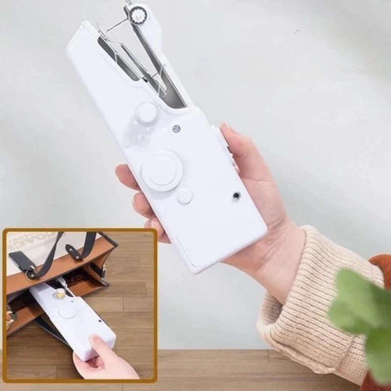 Portable handheld sewing machine for quick repairs Bowlift by Bowlift