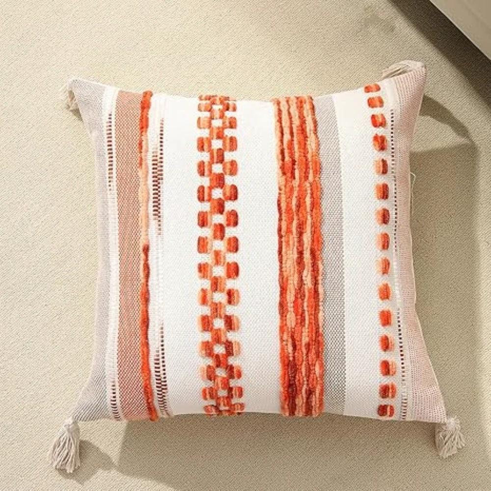 Double-Sided Boho Stripe Cushion Covers by Casa & Beyond