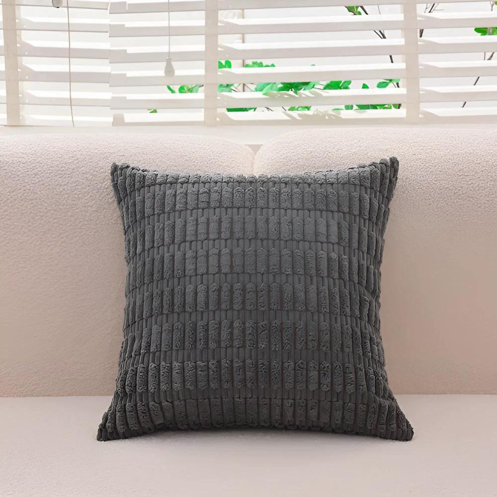 Plush Ridge Cushion Covers by Casa & Beyond