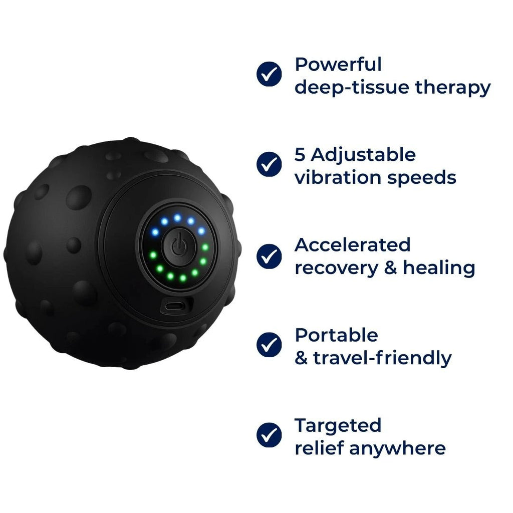 Deep-Tissue Muscle Relief – 5-Speed Vibration – Portable Recovery – Pain Relief & Faster Healing Bowlift by Bowlift