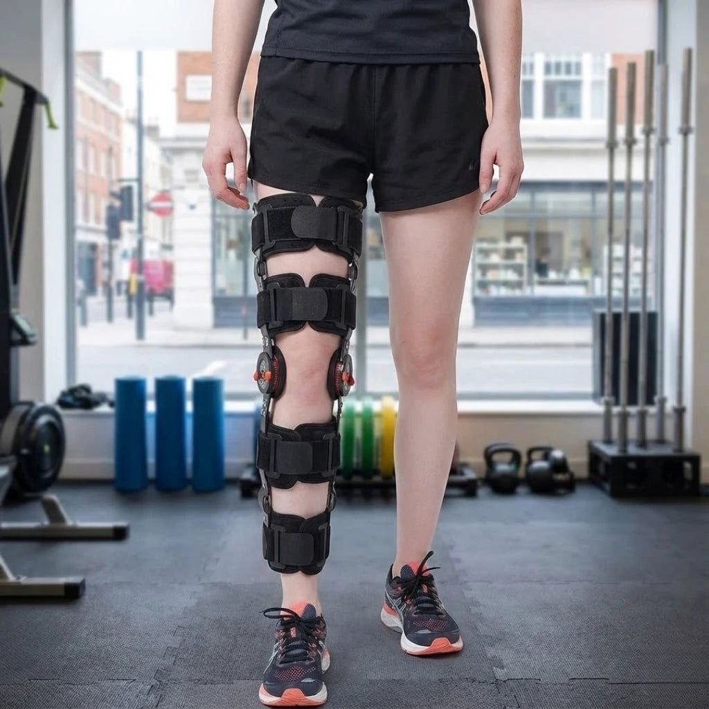 Adjustable Leg Stabiliser – Cushioned Soft Fabric – Pain Relief Recovery And Everyday Movement Bowlift by Bowlift