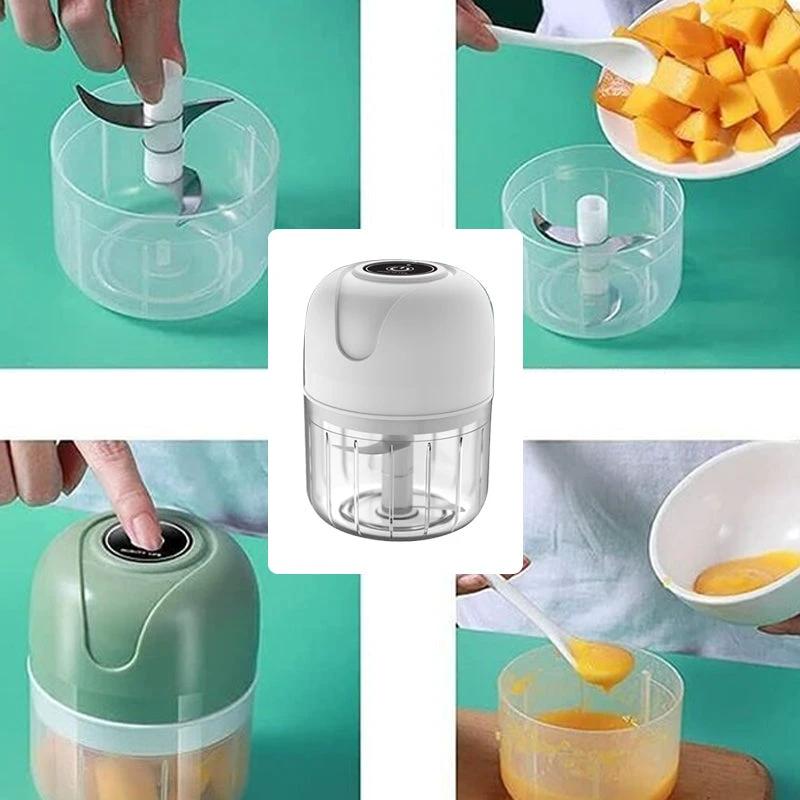 Electric garlic mills with USB battery by Bowlift