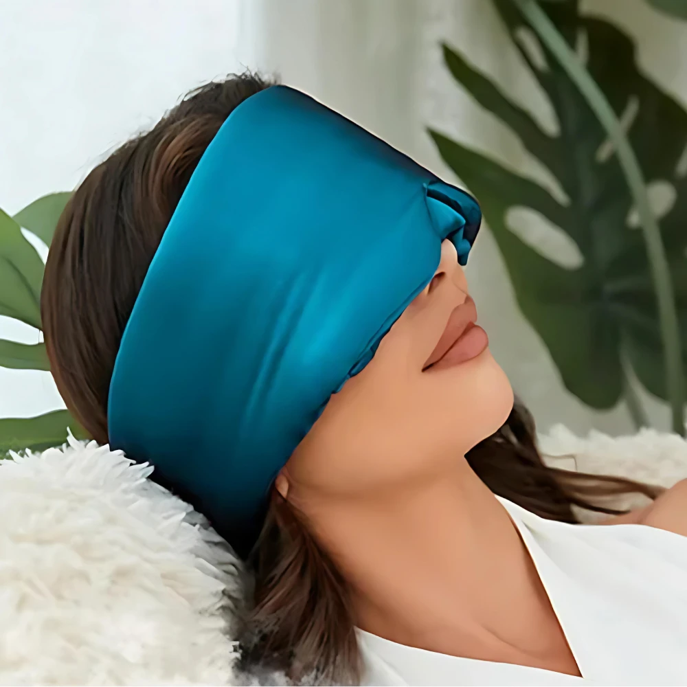 Pure Mulberry Silk Sleep Mask Bowlift by Bowlift