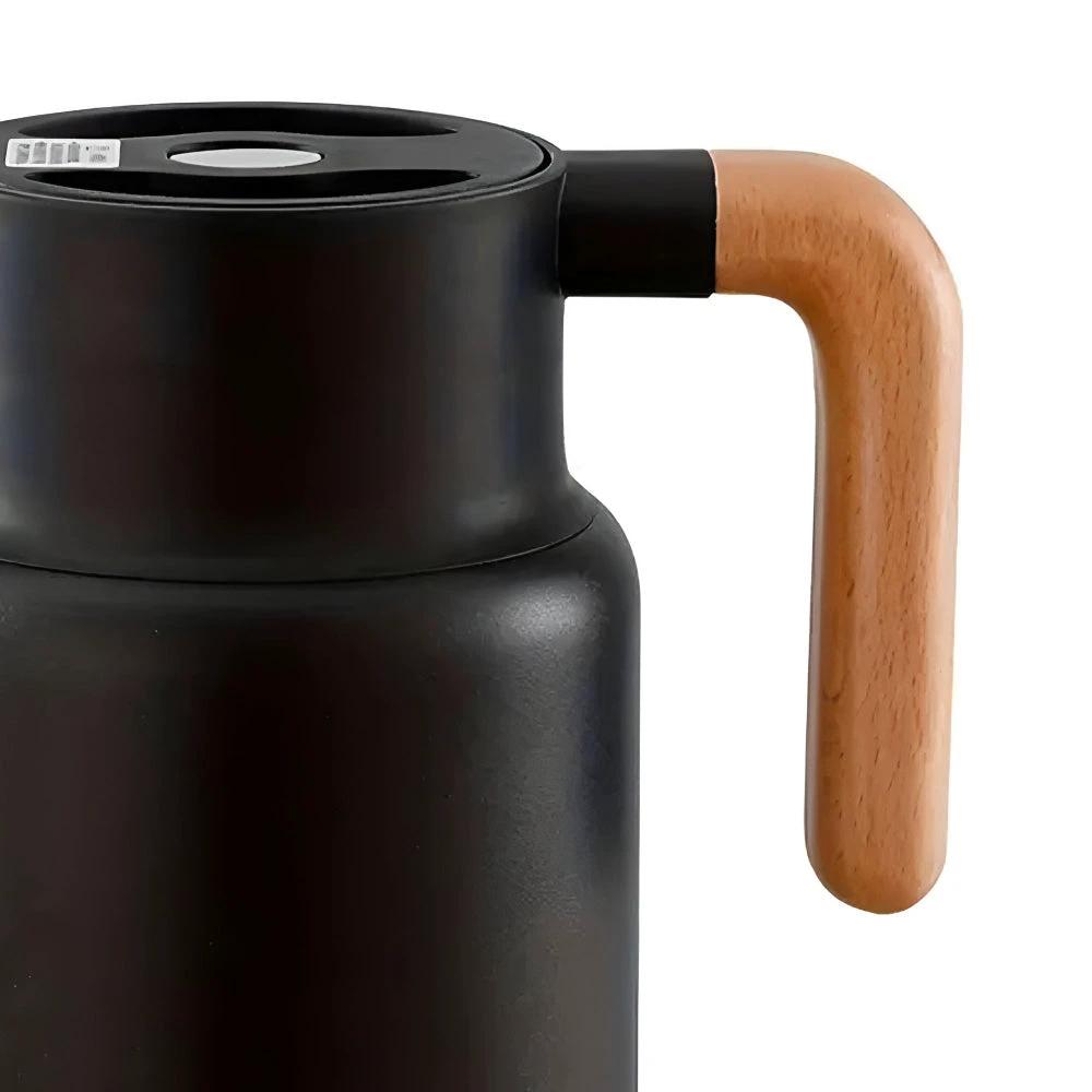 Classic Wooden Handle Thermal Carafe by Casa & Beyond