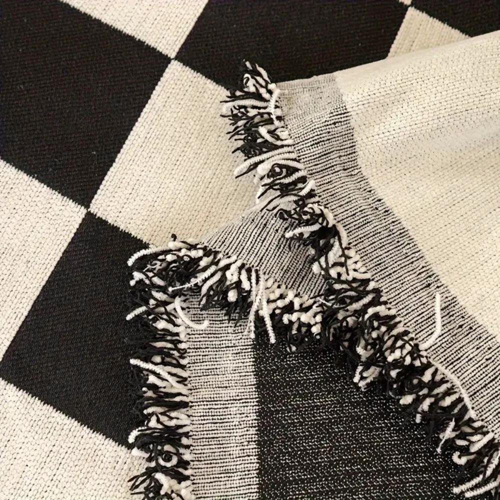 Checkerboard Anti-Scratch Sofa Cover by Casa & Beyond