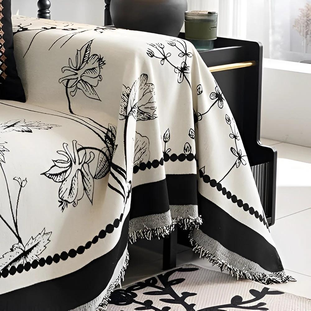 Botanical Elegance Sofa Cover by Casa & Beyond