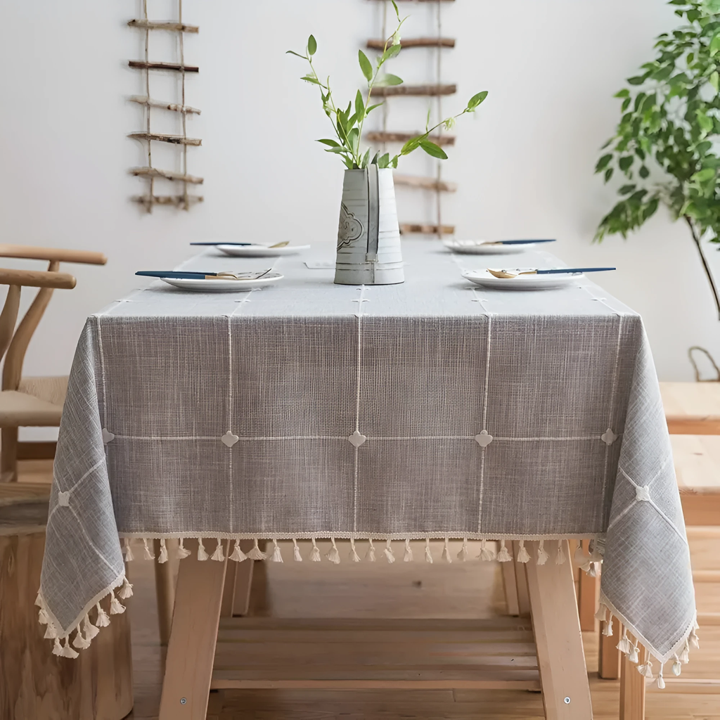 Pastoral Plaid Tablecloth by Casa & Beyond