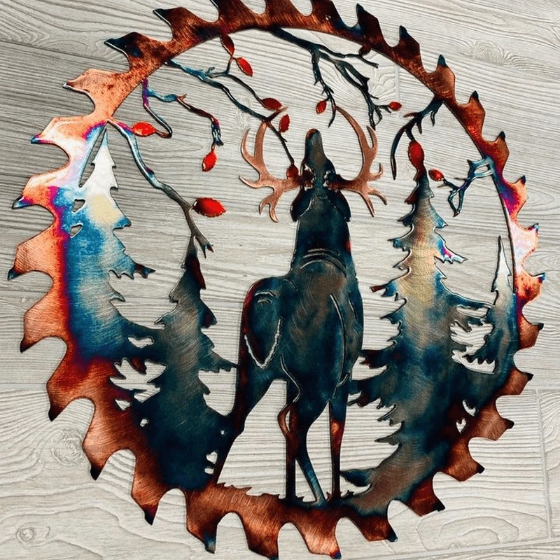 Metal wall art, laser-cut by Bowlift
