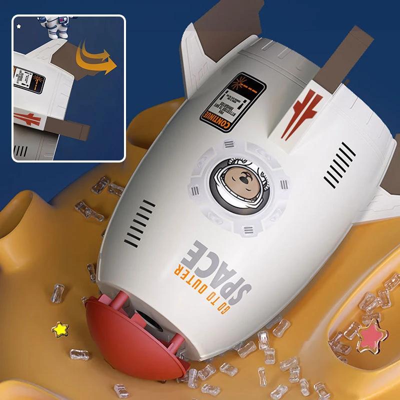 Summer Toy Rocket Sprinkler for Outdoor Use by Bowlift