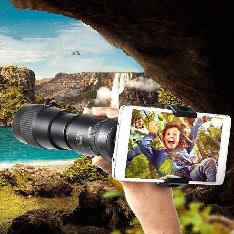 Super Zoom Monocular Telescope 4k by Bowlift